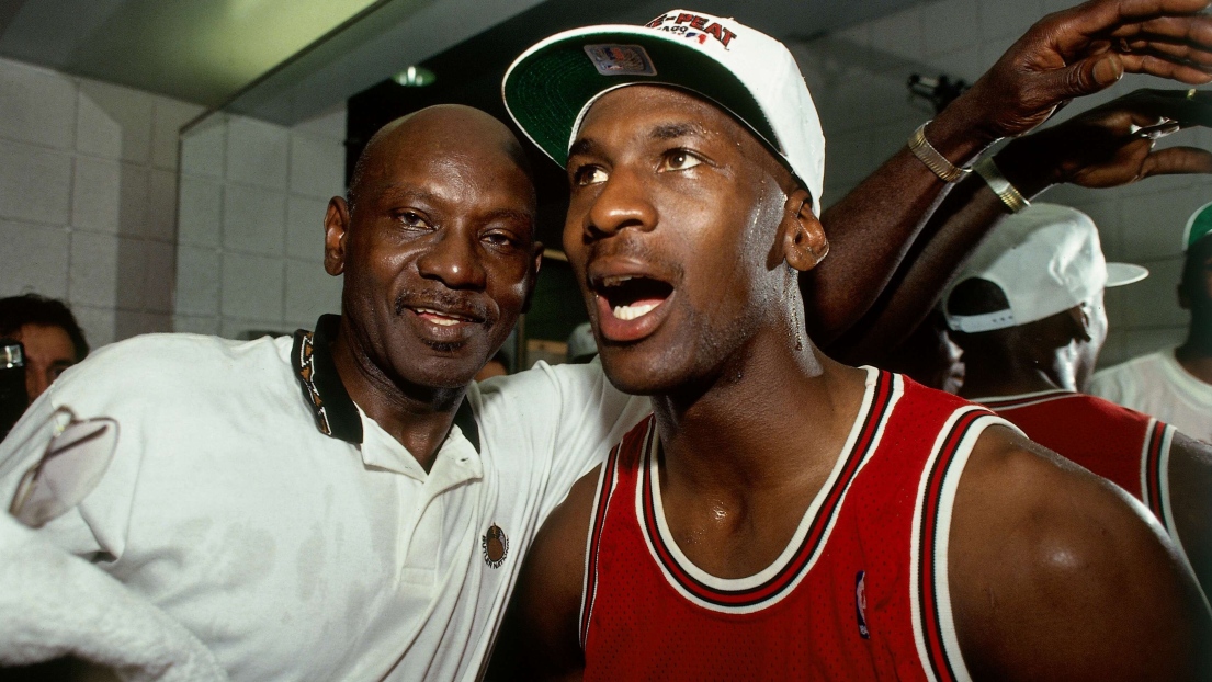 James et Michael Jordan 