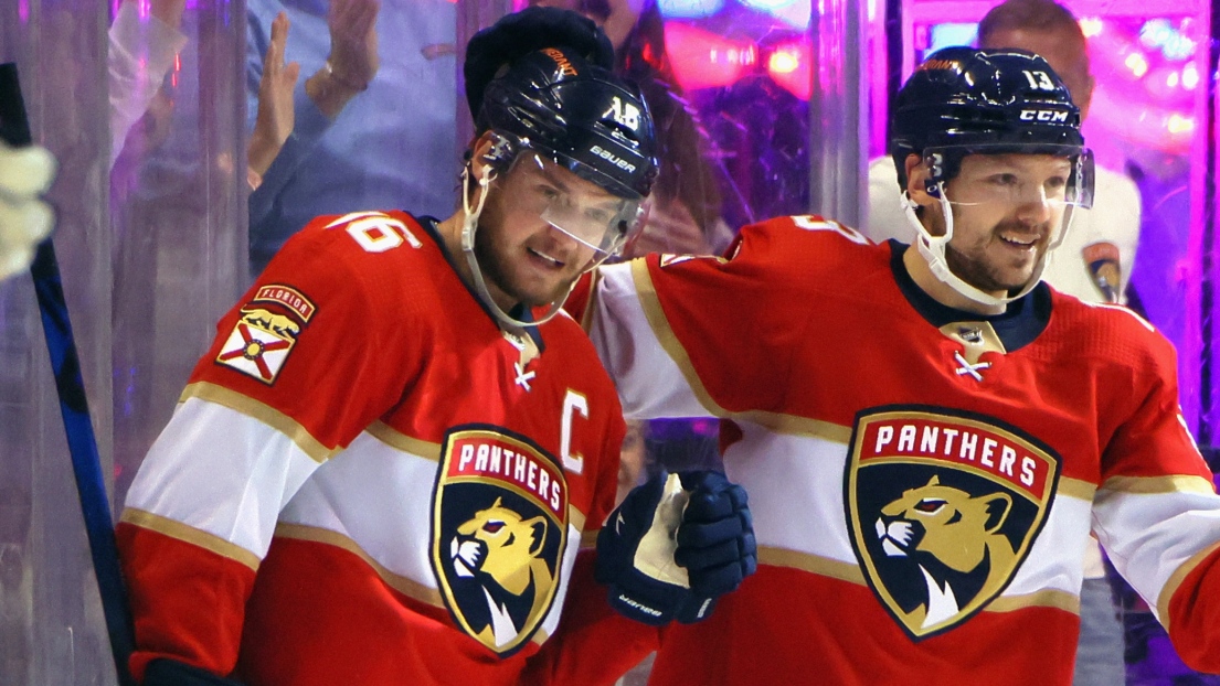 Aleksander Barkov et Sam Bennett