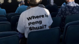 Un tee-shirt en soutien à la joueuse chinoise Peng Shuai.