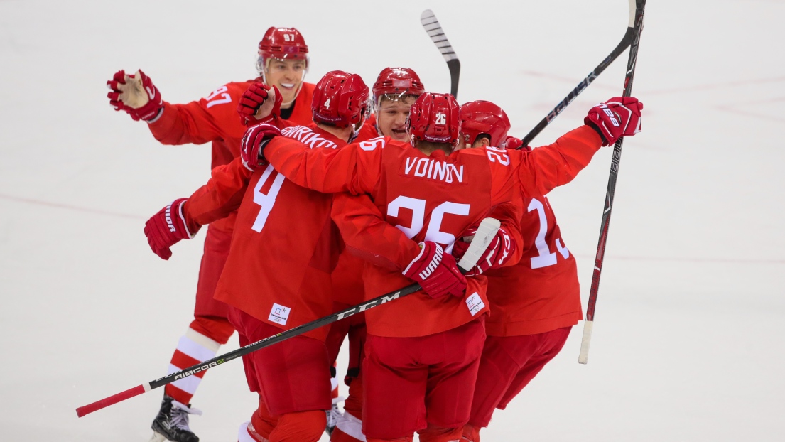 L'équipe russe aux JO de PyeongChang