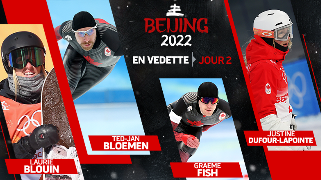 Laurie Blouin, Ted-Jan Bloemen, Graeme Fish et Justin Dufour-Lapointe