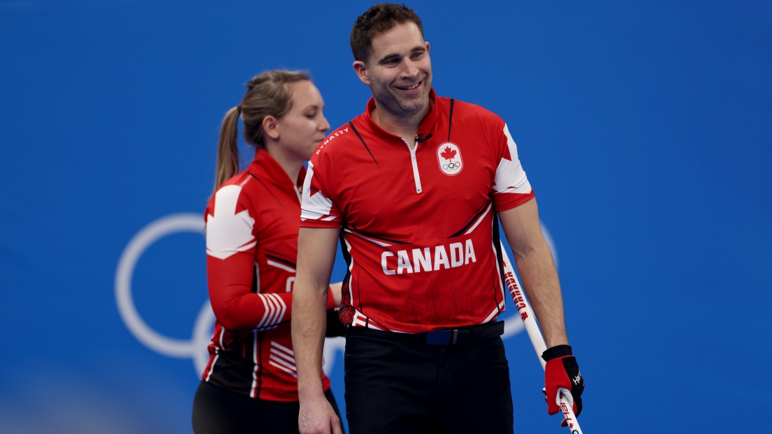 John Morris et Rachel Homan