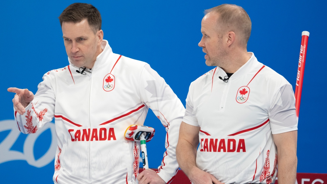 Brad Gushue et Mark Nichols