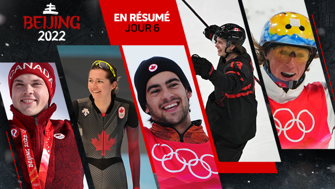 James Crawford, Isabelle Weidemann, Éliot Grondin, Kent Jhonson et Miha Fontaine