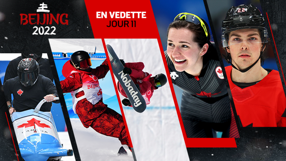 Justin Kripps/Alexander Kopacz, Laurie Blouin, Maxence Parrot, Isabelle Weidemann et Owen Power