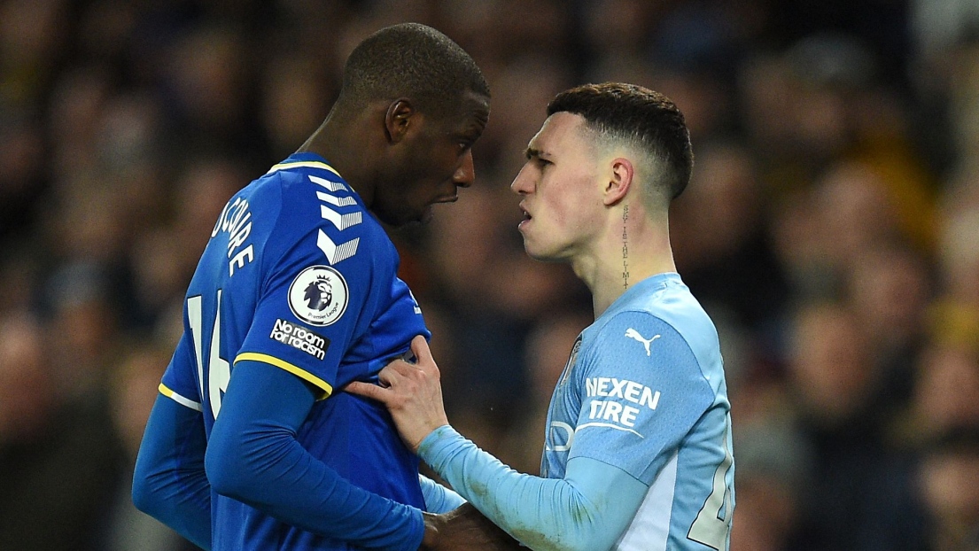 Abdoulaye Doucoure et Phil Foden