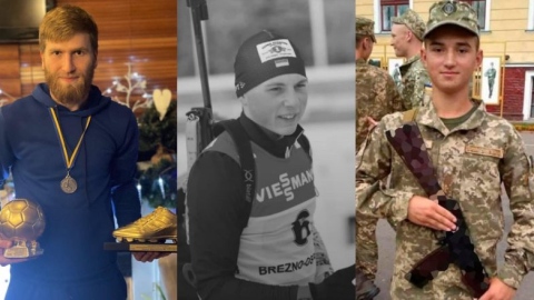 Trois athlètes ukrainiens morts au combat