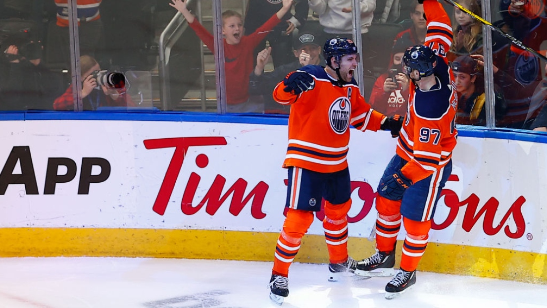 Leon Draisaitl et Connor McDavid