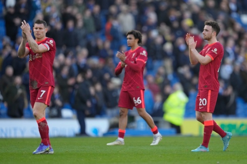 James Milner, Trent Alexander-Arnold et Diogo Jota