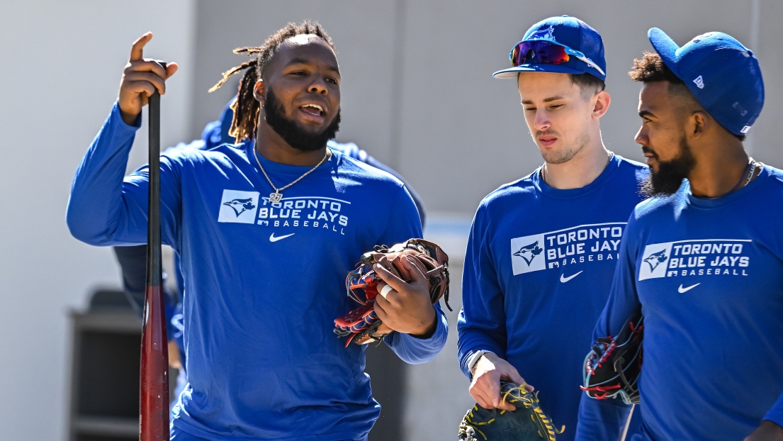 Vladimir Guerrero fils, Cavan Biggio et Teoscar Hernandez