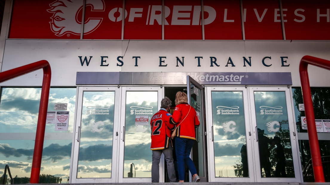 Le Saddledome de Calgary