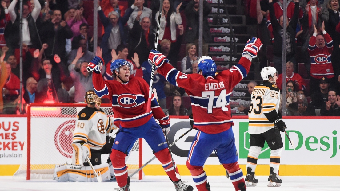 P.-A. Parenteau et Alexei Emelin