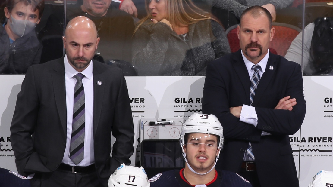 Pascal Vincent (à gauche) et Brad Larsen.