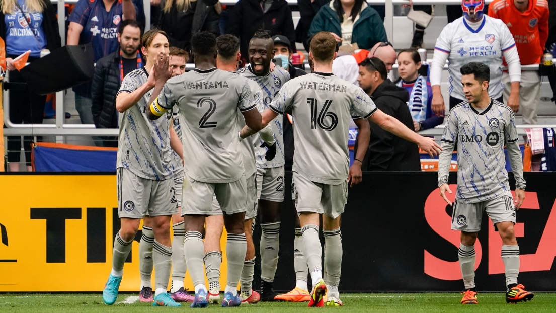 Les joueurs du CF Montréal