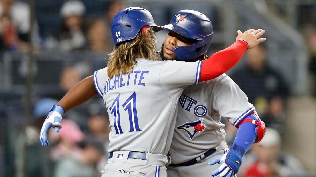 Bo Bichette et Vladimir Guerrero Jr.