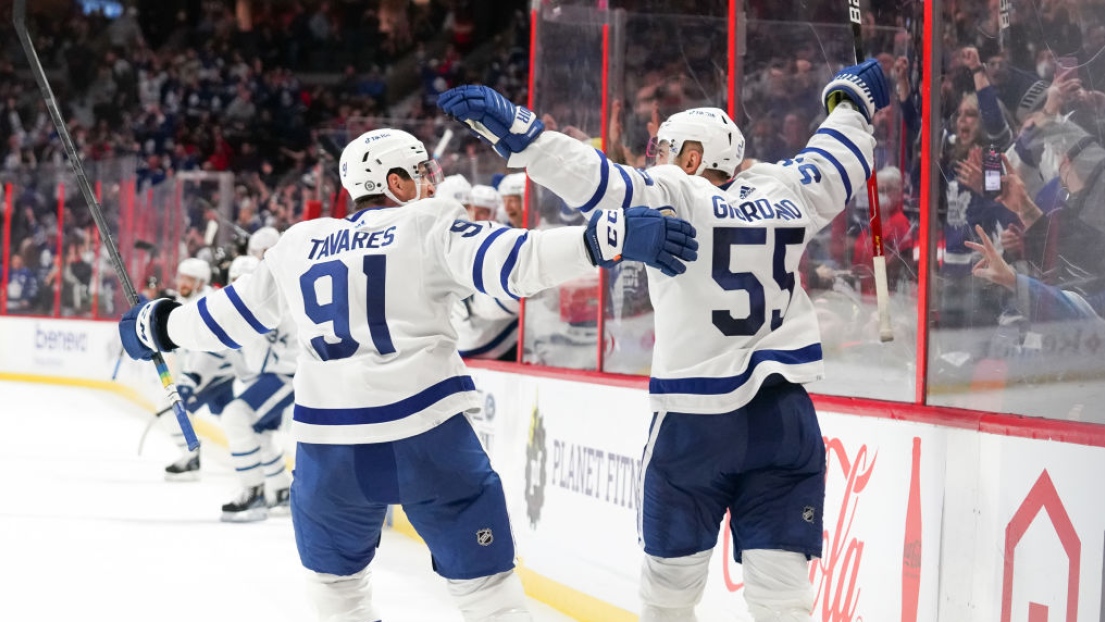 John Tavares et Mark Giordano