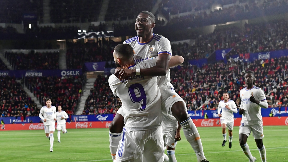 David Alaba et Karim Benzema