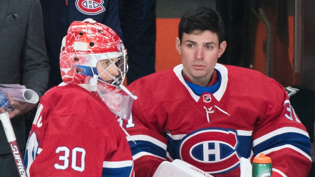 Cayden Primeau et Carey Price