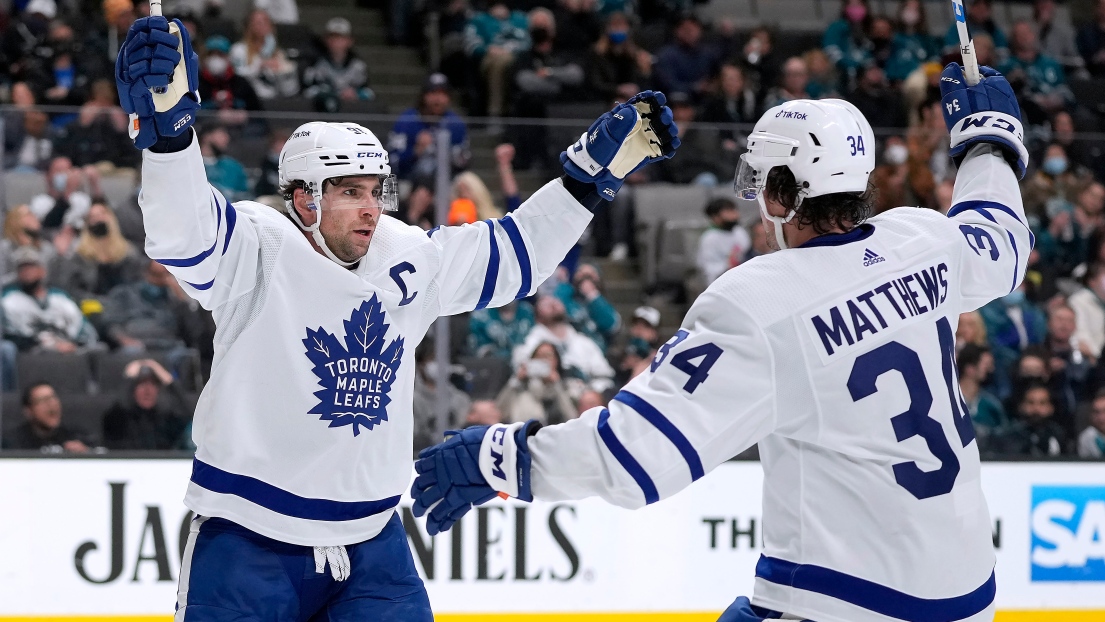 John Tavares et Auston Matthews