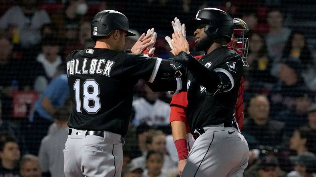 A.J. Pollock et Luis Robert