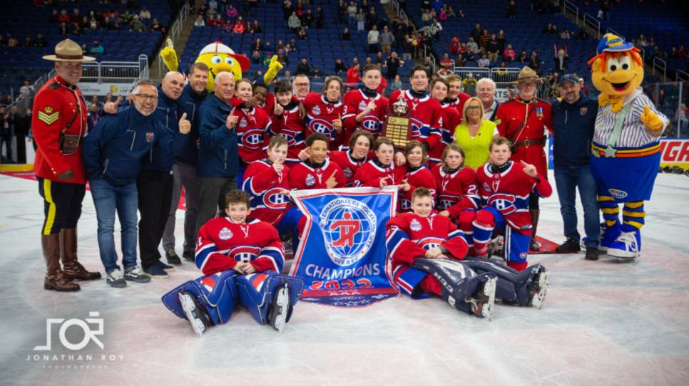 Les Canadiens champions du tournoi Pee-Wee de Québec