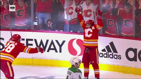 Johnny Gaudr-HÉROS! Les Flames  rejoignent les Oilers!