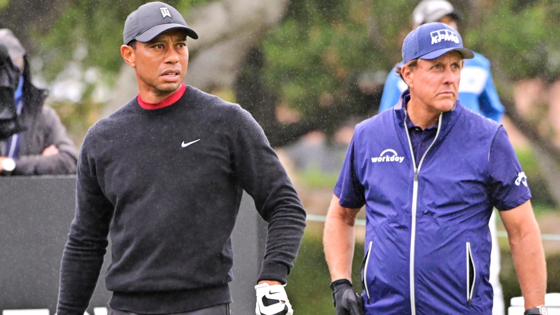 Tiger Woods et Phil Mickelson