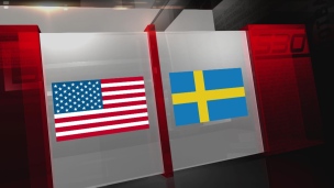 États-Unis 3 - Suède 2 (Prolongation)