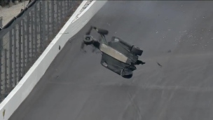 Accident terrifiant en IndyCar