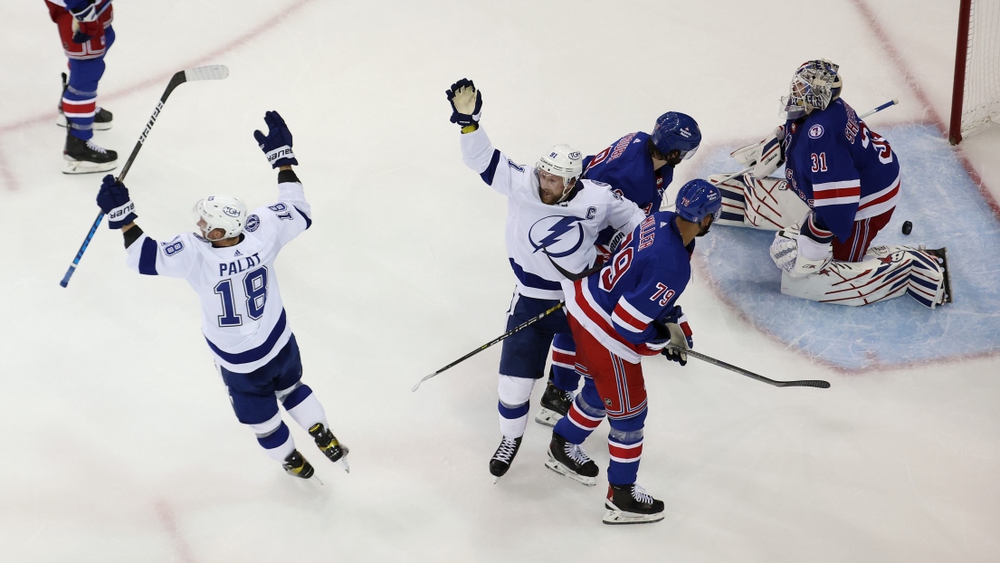 Ondrej Palat et Steven Stamkos