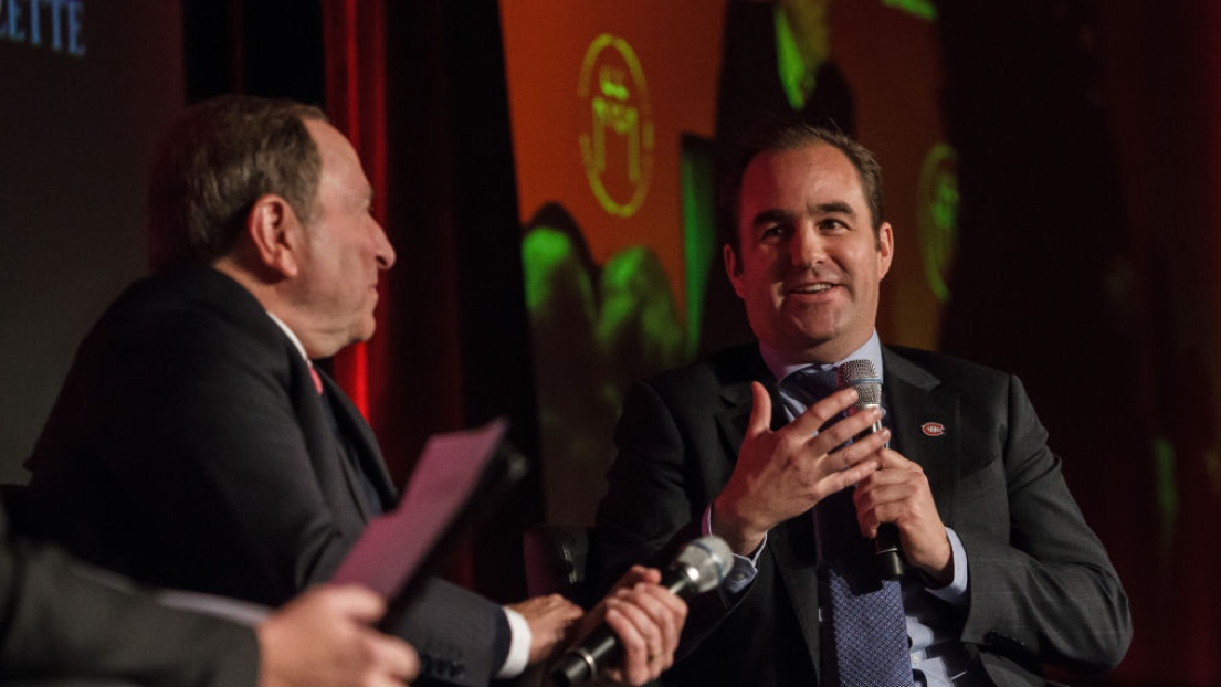 Gary Bettman et Geoff Molson