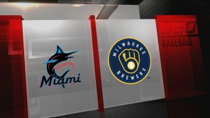 Marlins 4 - Brewers 3 (12 manches)