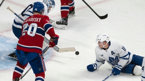 Des étincelles de Slafkovsky; domination des Leafs