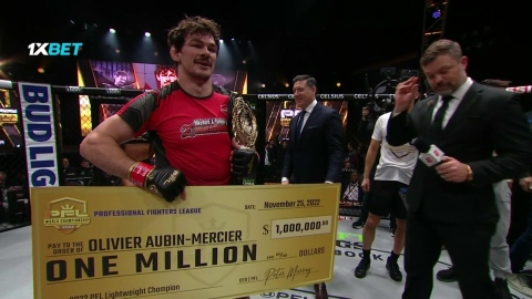 Aubin-Mercier s'offre le million avec un violent K.-O.
