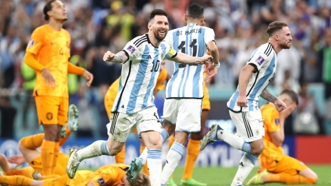 L'Argentine et Messi résistent aux Néerlandais