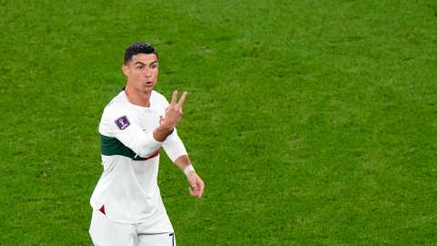 Ronaldo a amorcé un autre match sur le banc