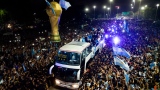 Les joueurs argentins ont été acclamés par plusieurs milliers de supporteurs.