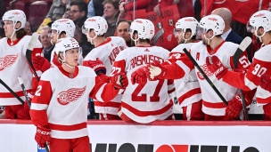 Red Wings 4 - Canadiens 3 (Prolongation)
