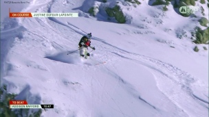 Justine Dufour-Lapointe fait ses débuts en ski libre