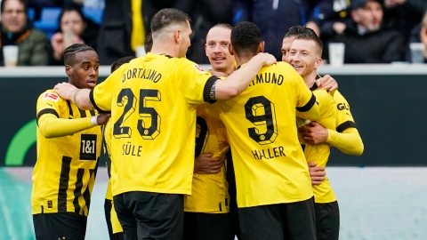 Le Borussia Dortmund s'installe en tête