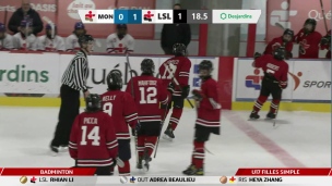 Des duels chaudement disputés au hockey