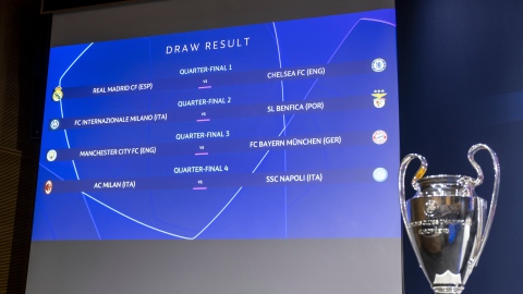 Les quarts de finale sont annoncés
