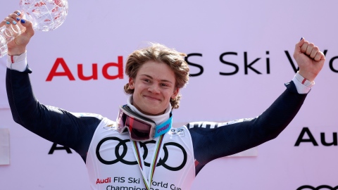 Braathen est couronné en slalom
