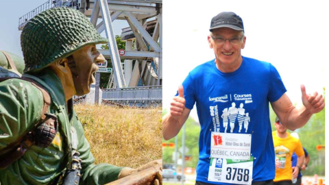 Mon 105e marathon pour nos héros en Normandie!