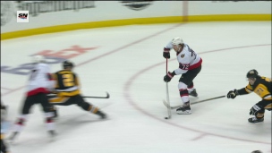 Chabot manoeuvre habilement en zone des Penguins