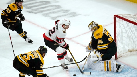 Frustrés par Ullmark, les Sens repartent bredouilles