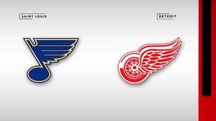 Blues 4 - Red Wings 3