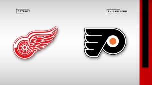 Red Wings 0 - Flyers 3