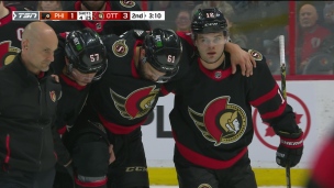 Brassard sérieusement blessé, Pinto marque