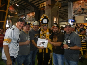 Stéphane Antaya, Luc Charron, Daniel Leduc, Michel Matte et Steve Bérard. Pittsburgh